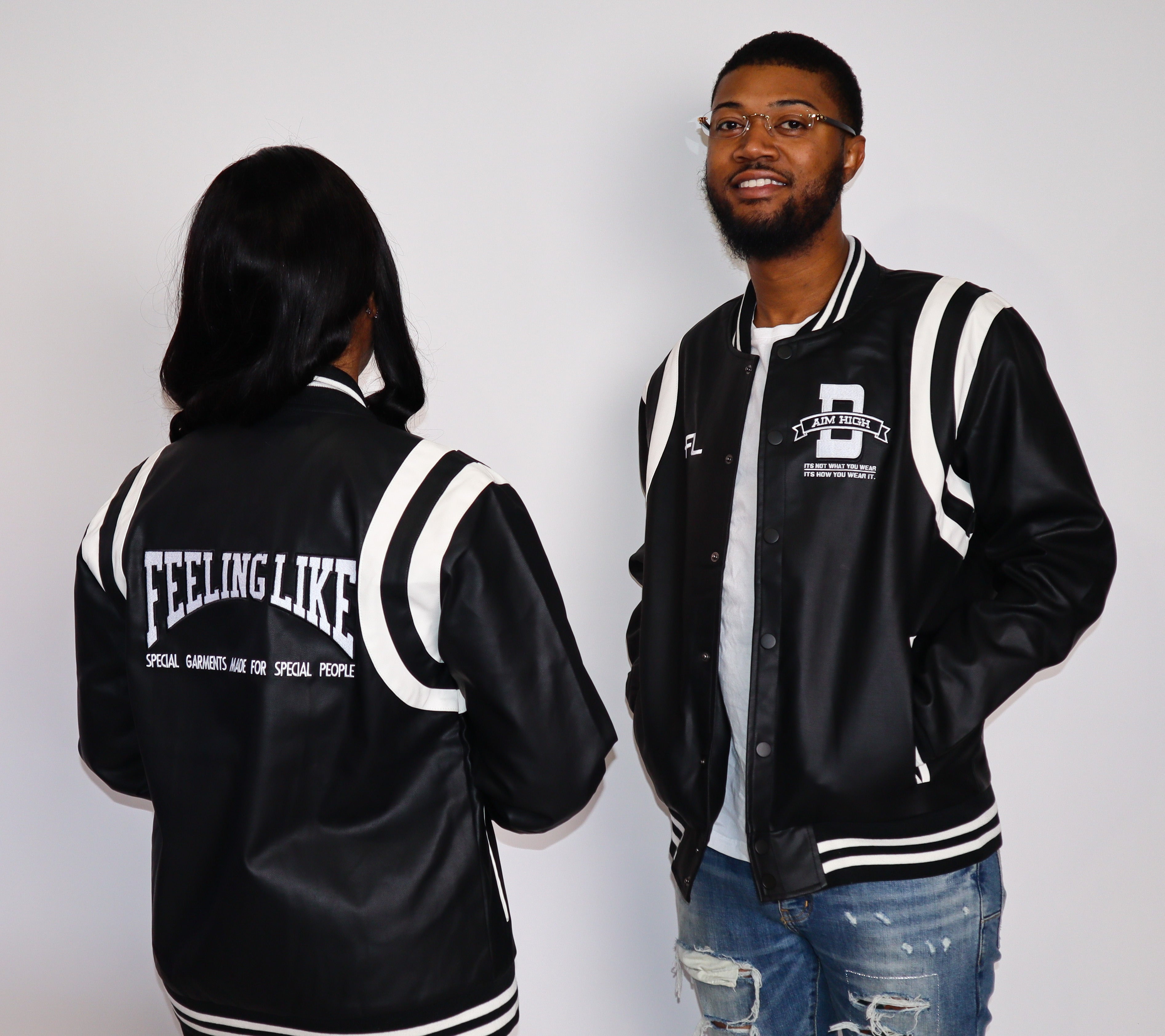 FL Letterman Blk/Wht