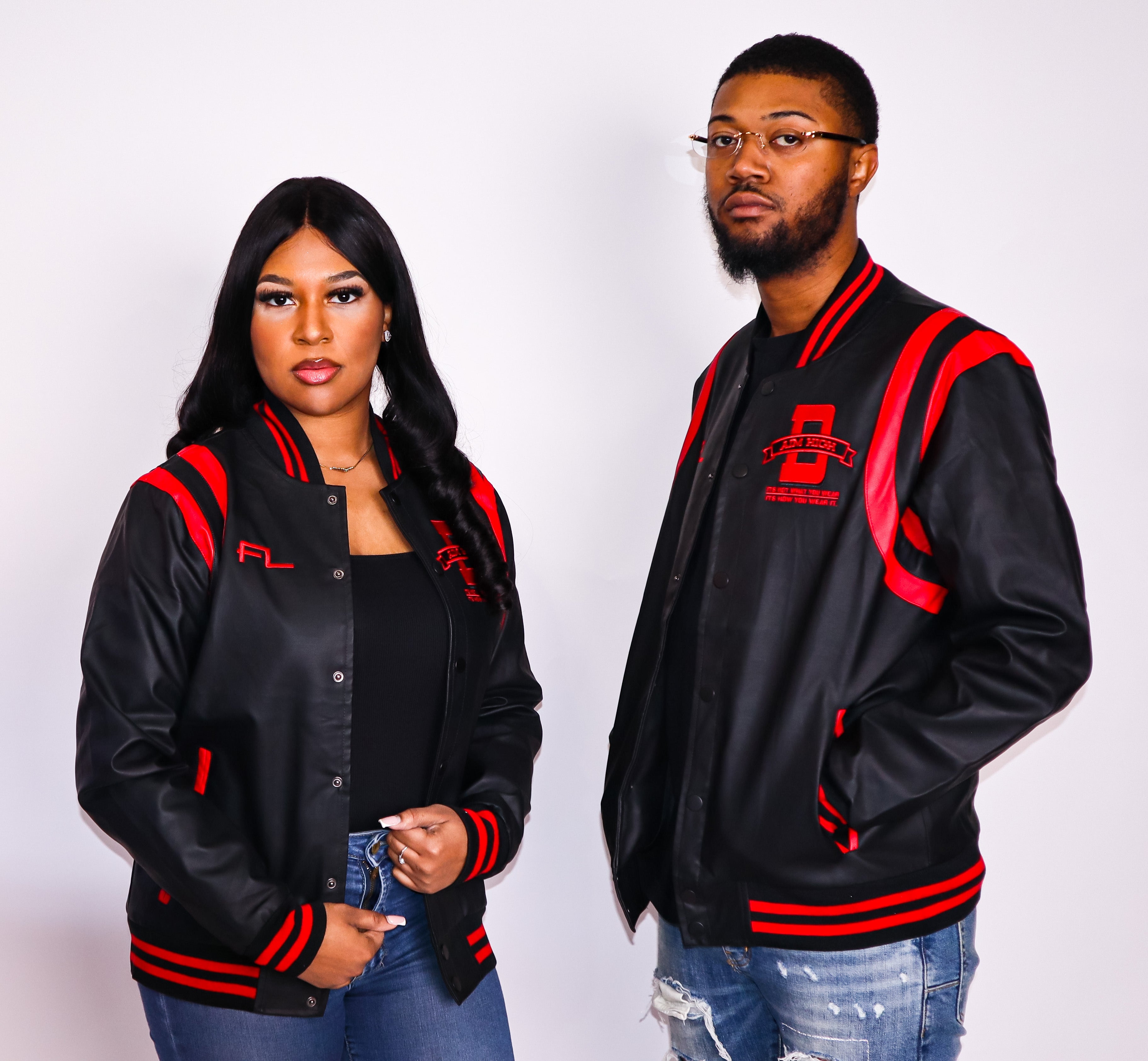 FL Letterman Blk/Red