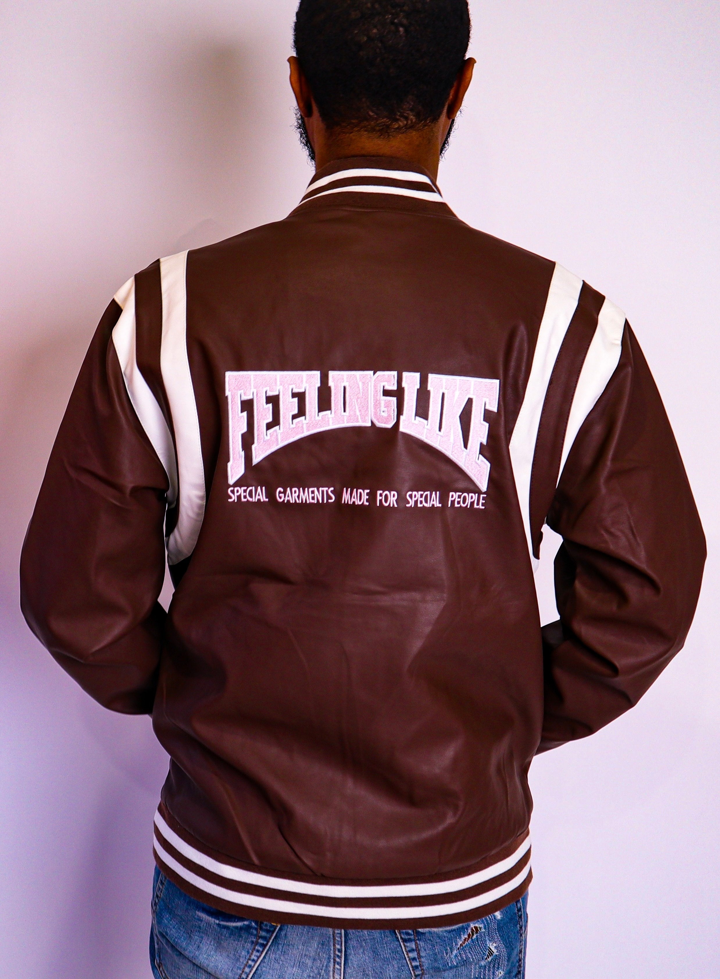 FL Letterman Brn/Pnk