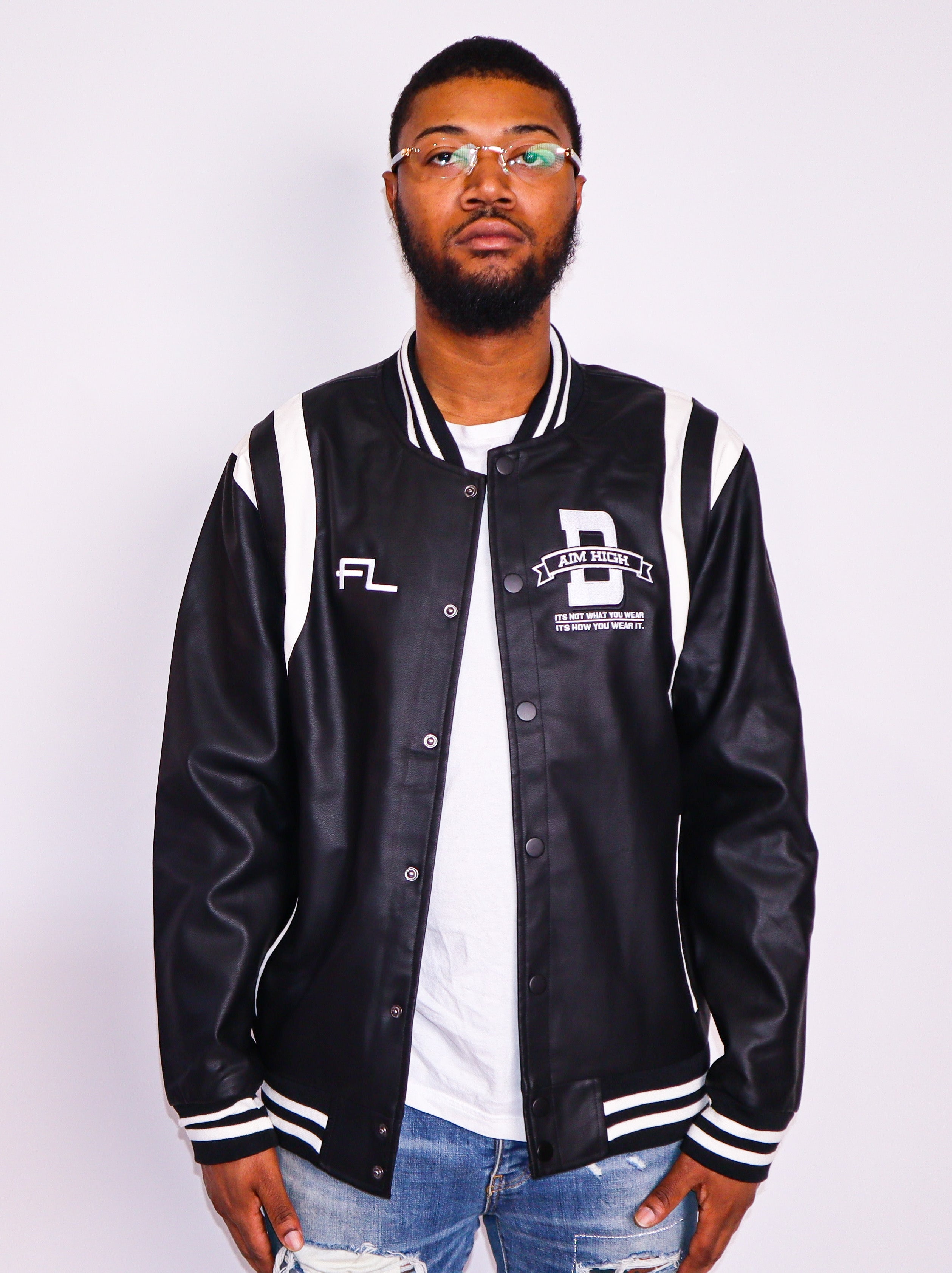 FL Letterman Blk/Wht